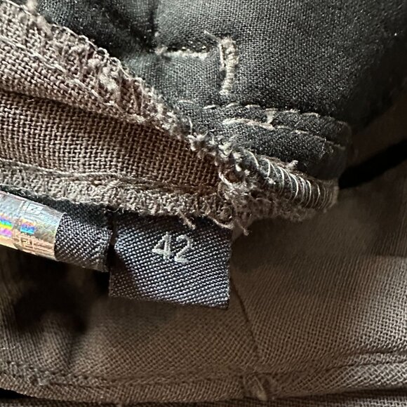 Fendi Taupe Wool Trousers size 42 EUC - Picture 4 of 4